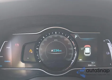 2021 Hyundai Kona Electric Ultimate z USA, uszkodzony, nr VIN KM8K53AG2MU122750